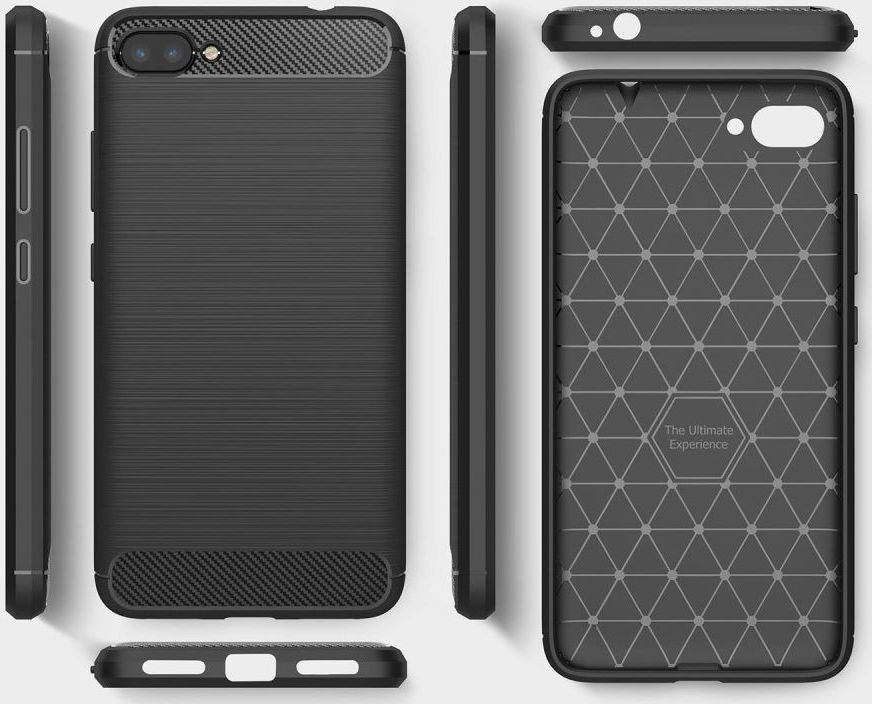 Asus Zenfone 4 Max 5.2 Carbon Hoesje Zwart afbeelding 6