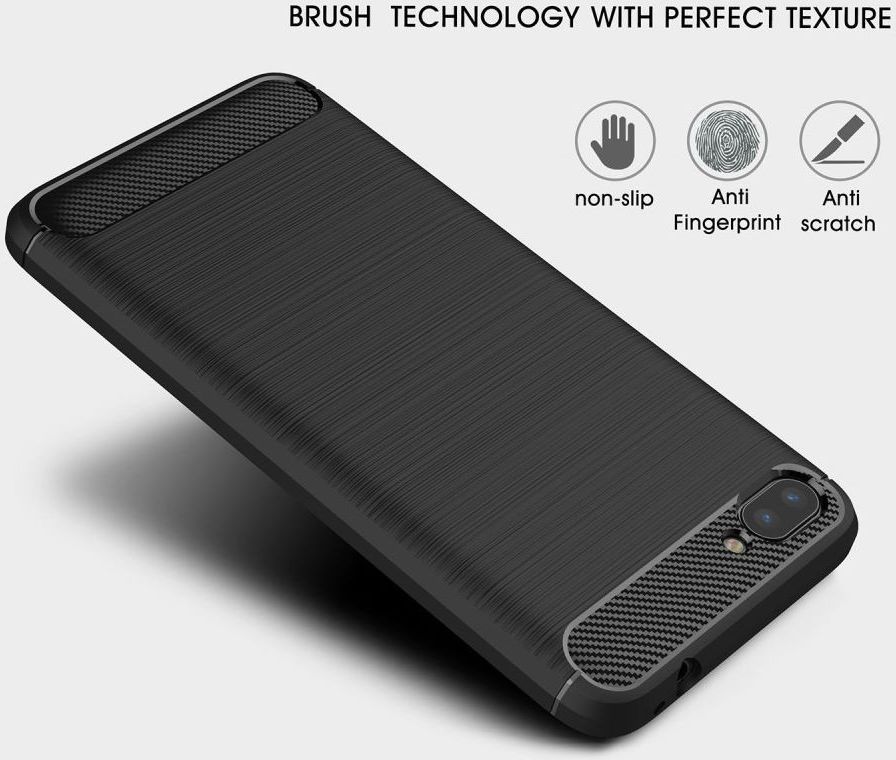 Asus Zenfone 4 Max 5.2 Carbon Hoesje Zwart afbeelding 3