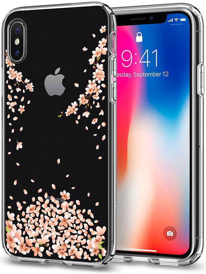 Spigen Liquid Crystal Apple iPhone X Blossom afbeelding 2