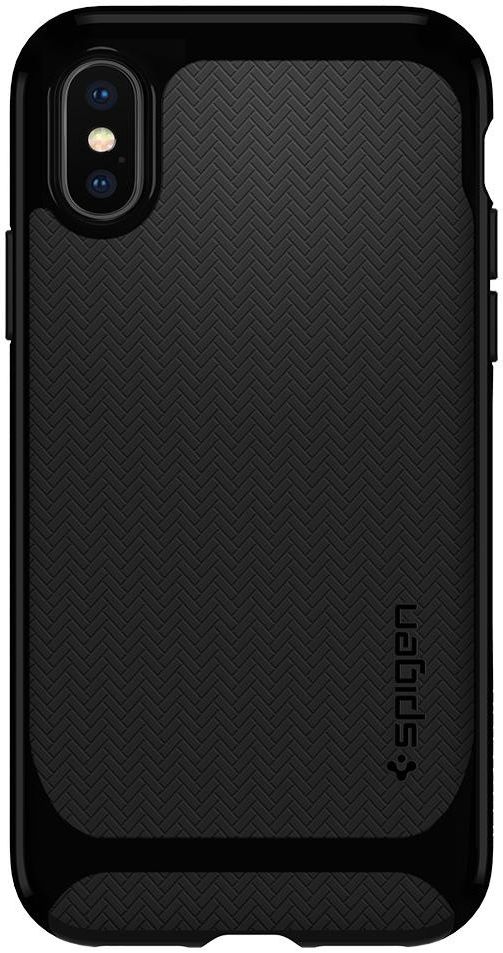 Spigen Neo Hybrid Hoesje iPhone X Jet Black afbeelding 4