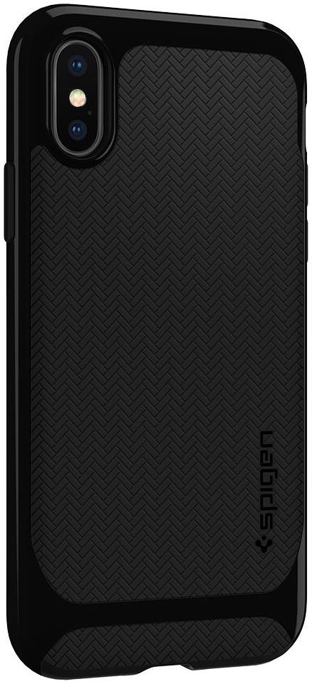 Spigen Neo Hybrid Hoesje iPhone X Jet Black afbeelding 7