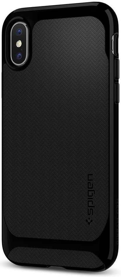 Spigen Neo Hybrid Hoesje iPhone X Jet Black afbeelding 8