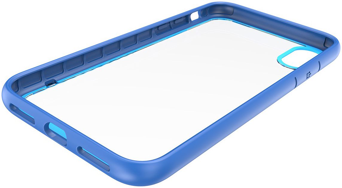 Apple iPhone X Hoesje Armor Hoesje Blauw afbeelding 9