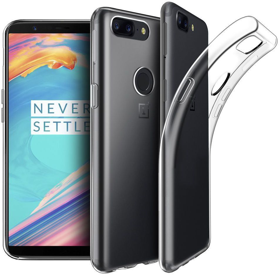 OnePlus 5T Transparant Hoesje afbeelding 2