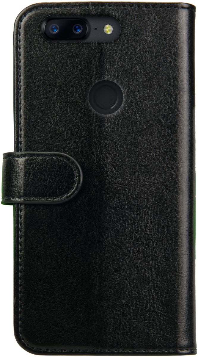 Rosso Element OnePlus 5T Hoesje Book Cover Zwart afbeelding 4