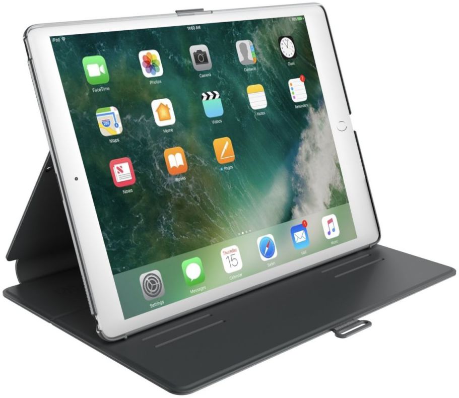 Speck Balance Hoes Apple iPad 2017 / 2018 / Air / Air 2 Charcoal Grey afbeelding 2
