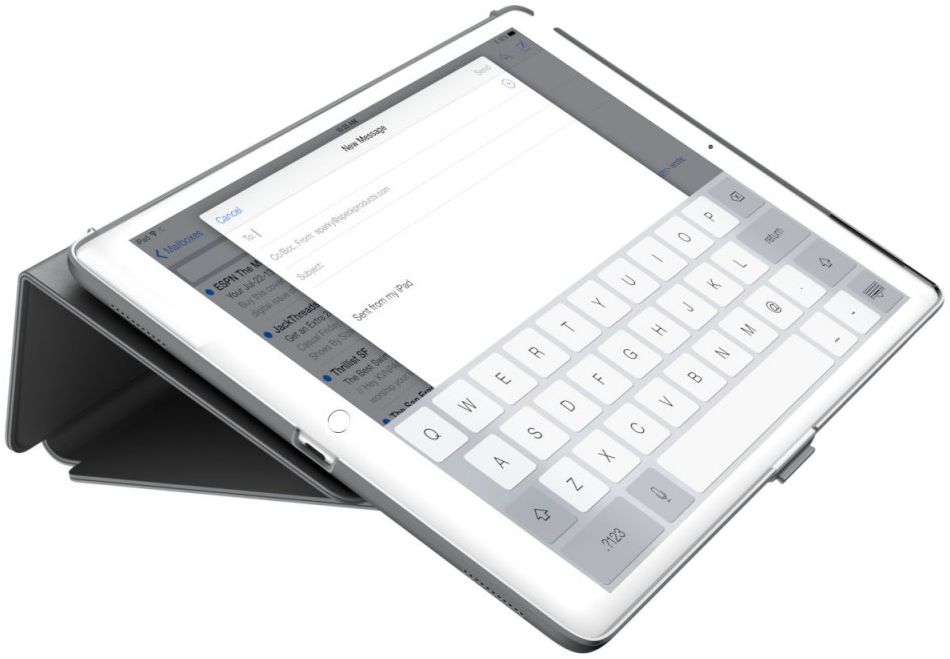 Speck Balance Hoes Apple iPad 2017 / 2018 / Air / Air 2 Charcoal Grey afbeelding 3