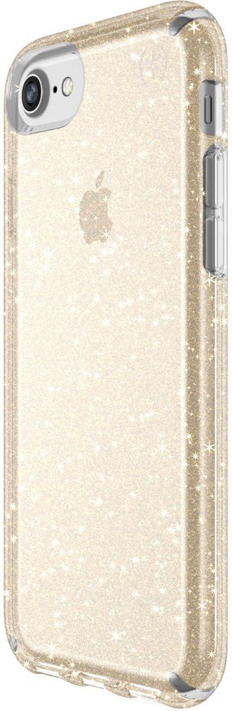 Speck Presidio Apple iPhone SE 2020 Shockproof Hoesje Goud Glitter afbeelding 2