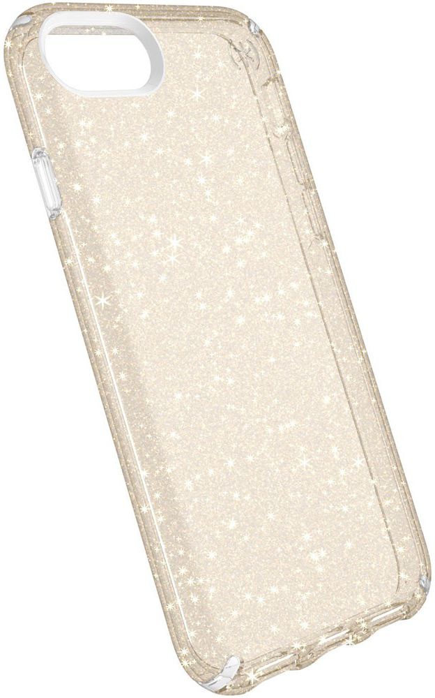 Speck Presidio Apple iPhone SE 2020 Shockproof Hoesje Goud Glitter afbeelding 12