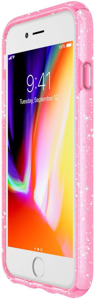 Speck Presidio Apple iPhone SE 2020 Hoesje Roze Shockproof Glitter afbeelding 7