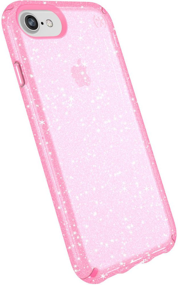 Speck Presidio Apple iPhone SE 2020 Hoesje Roze Shockproof Glitter afbeelding 4