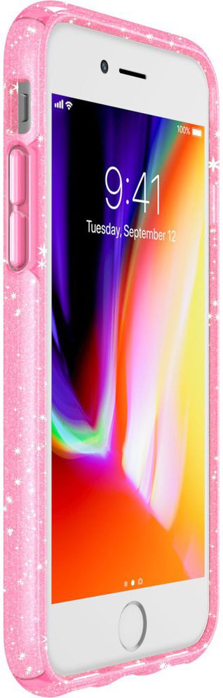 Speck Presidio Apple iPhone SE 2020 Hoesje Roze Shockproof Glitter afbeelding 6