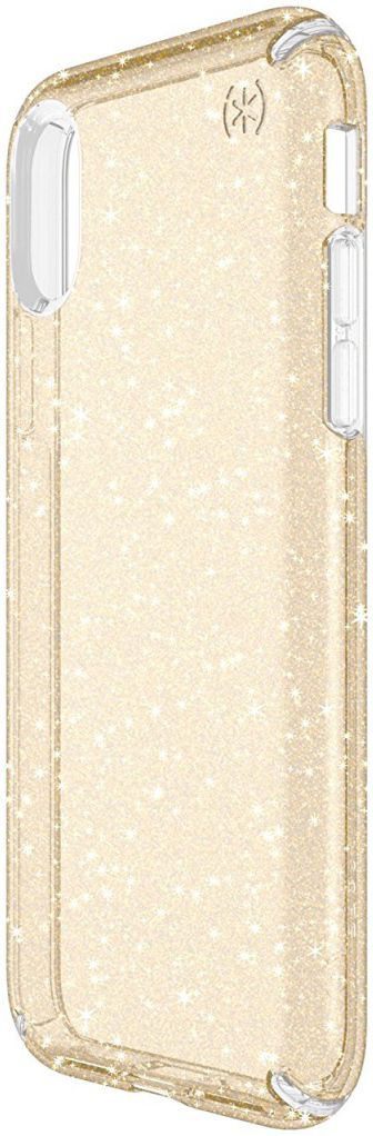 Speck Presidio Glitter Hoesje Apple iPhone X Goud afbeelding 7
