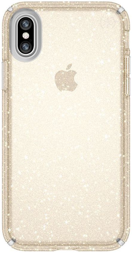 Speck Presidio Glitter Hoesje Apple iPhone X Goud afbeelding 1