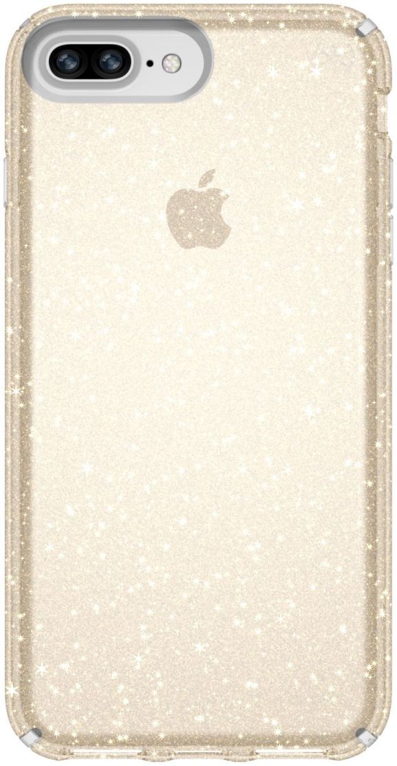 Speck Presidio Glitter Hoesje Apple iPhone 8 Plus / 7 Plus Transparant afbeelding 1