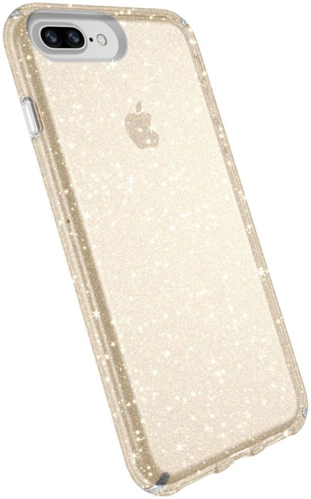 Speck Presidio Glitter Hoesje Apple iPhone 8 Plus / 7 Plus Transparant afbeelding 3