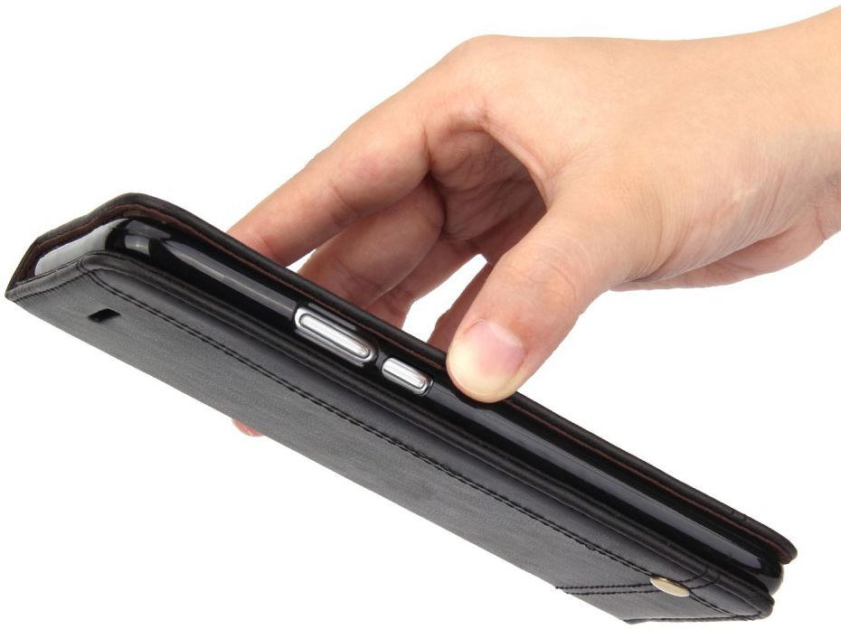 Huawei Mate 10 Pro Luxe Portemonnee Hoesje Zwart afbeelding 8