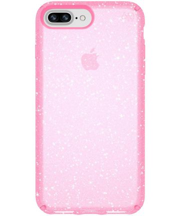 Speck Presidio Glitter Hoesje Apple iPhone 8 Plus / 7 Plus Roze Hoesjes