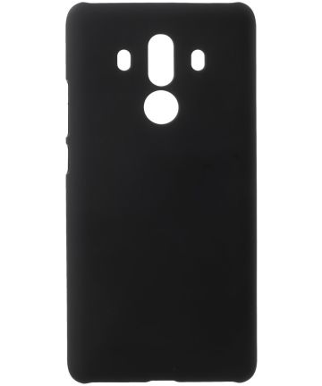 Huawei Mate 10 Pro Rubber Coat Hard Case Zwart Hoesjes