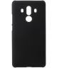 Huawei Mate 10 Pro Rubber Coat Hard Case Zwart