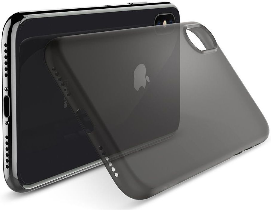 Spigen Air Skin Black Apple iPhone X afbeelding 2