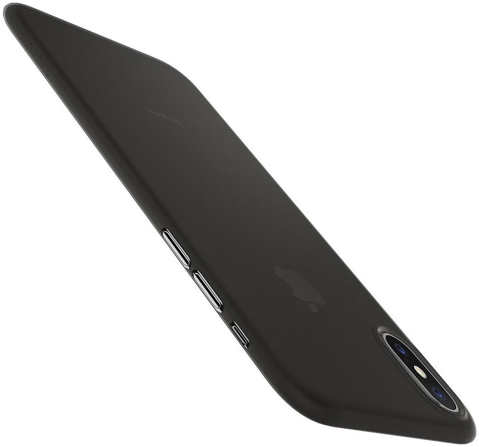 Spigen Air Skin Black Apple iPhone X afbeelding 5
