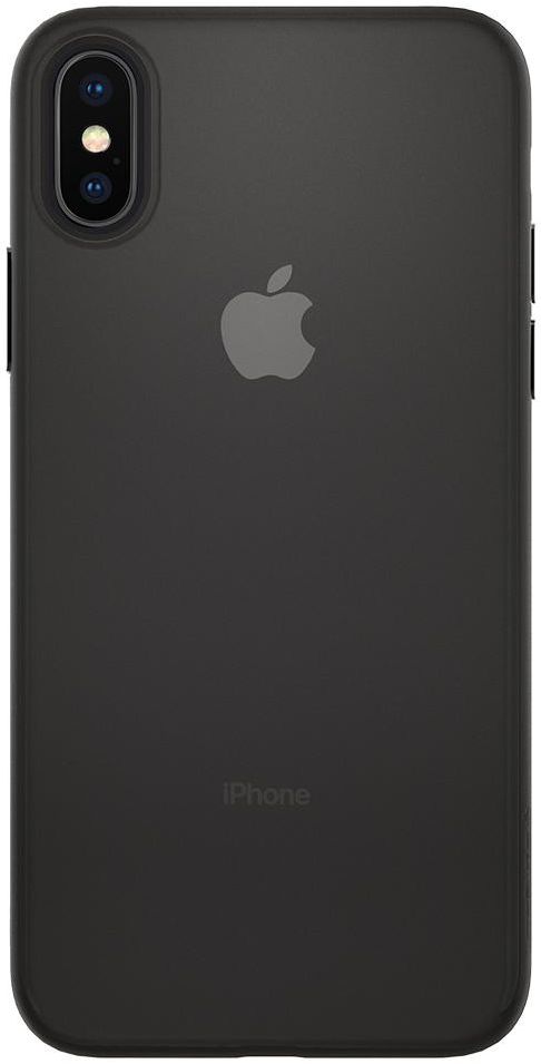 Spigen Air Skin Black Apple iPhone X afbeelding 6