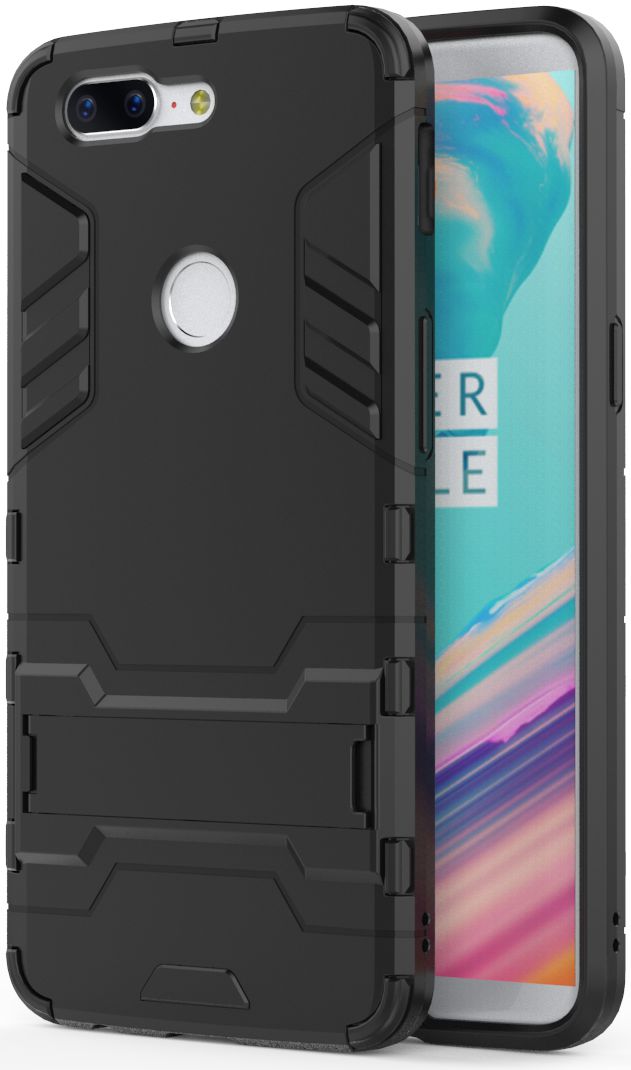 Hybride OnePlus 5T Hoesje Zwart afbeelding 1