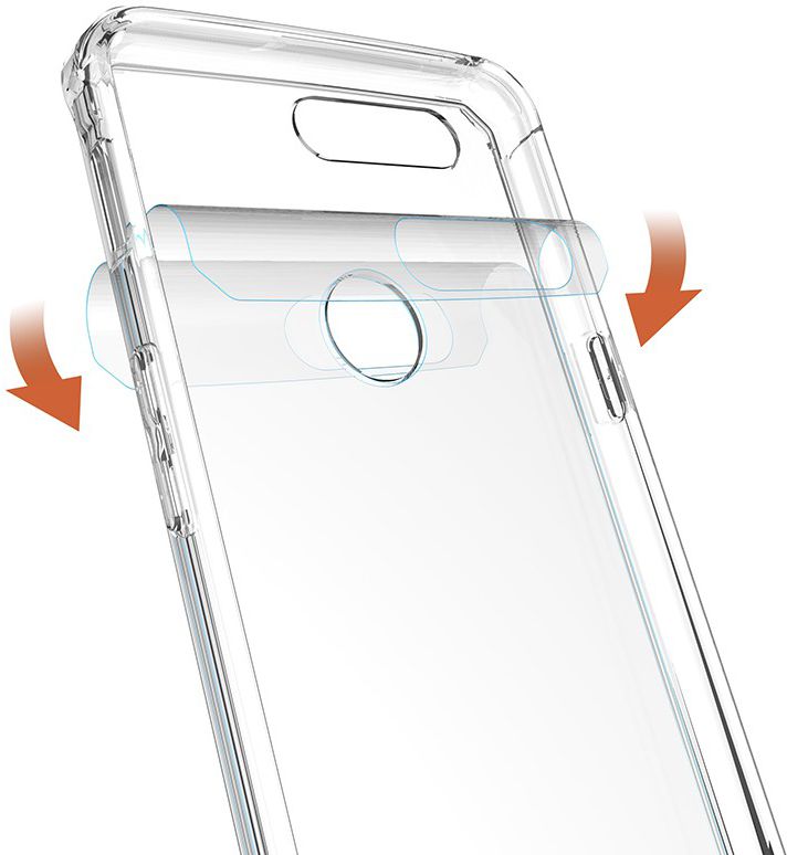 OnePlus 5T Hoesje Armor Backcover Transparant afbeelding 5