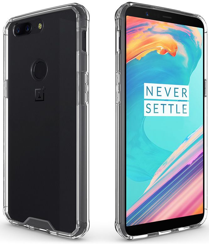 OnePlus 5T Hoesje Armor Backcover Transparant afbeelding 8