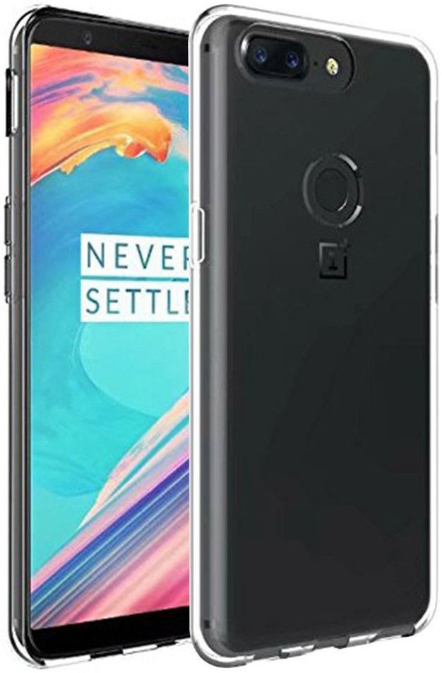 OnePlus 5T Ultra Dun Hard Case Hoesje Transparant afbeelding 1
