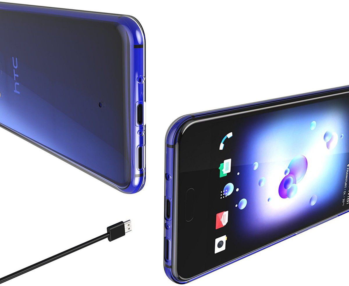 HTC U11 Life Transparant Hoesje afbeelding 10