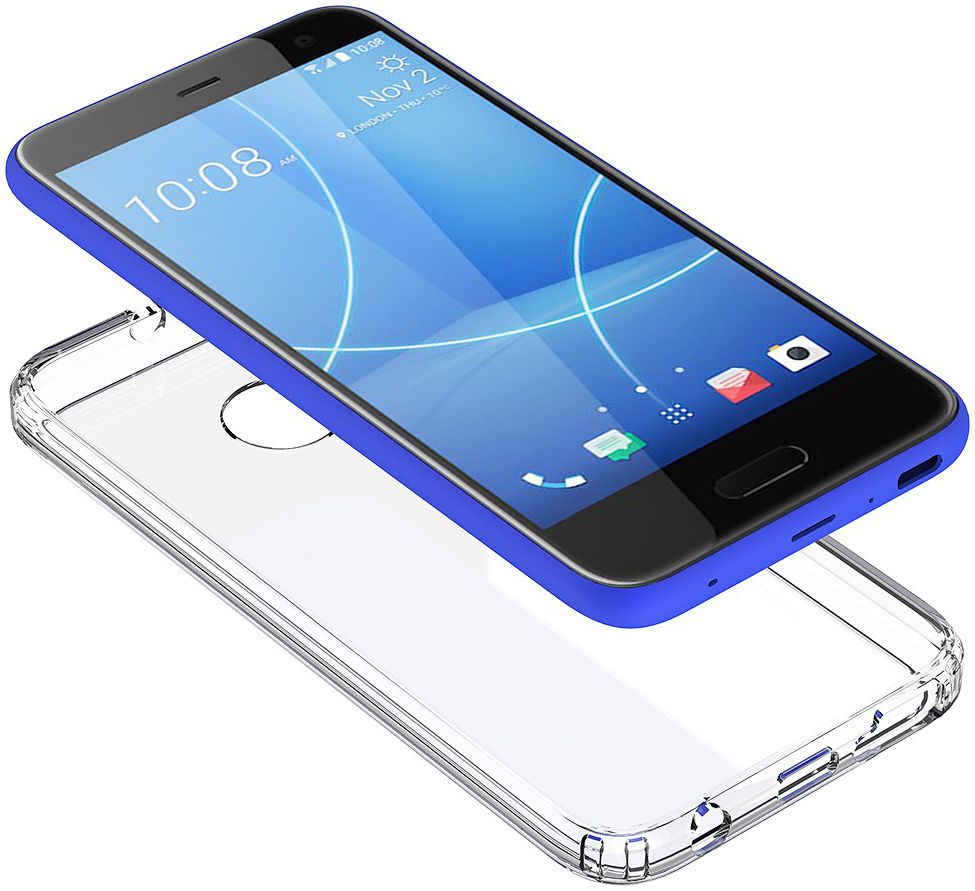 HTC U11 Life Hoesje Armor Backcover Transparant afbeelding 10