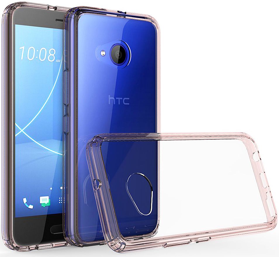 HTC U11 Life Hoesje Armor Backcover Transparant afbeelding 4