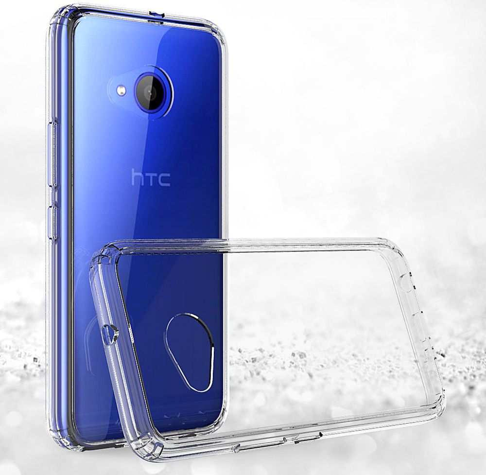HTC U11 Life Hoesje Armor Backcover Transparant afbeelding 8
