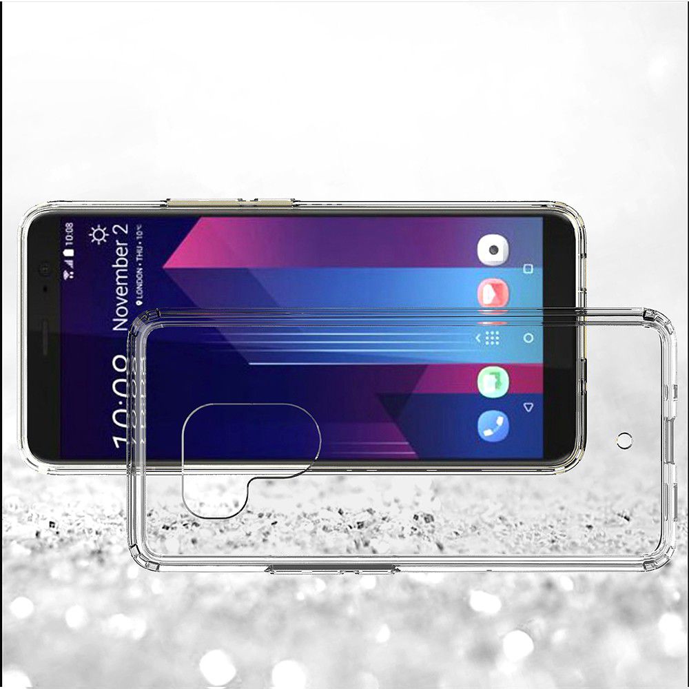 HTC U11 Plus Hoesje Armor Backcover Transparant afbeelding 2