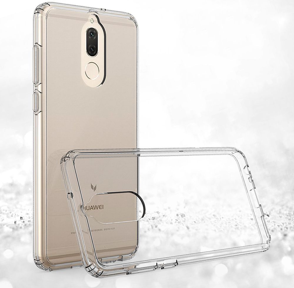 Huawei Mate 10 Lite Hoesje Armor Backcover Transparant Zwart afbeelding 6
