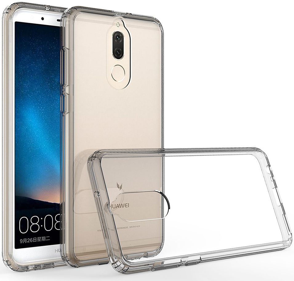 Huawei Mate 10 Lite Hoesje Armor Backcover Transparant afbeelding 1