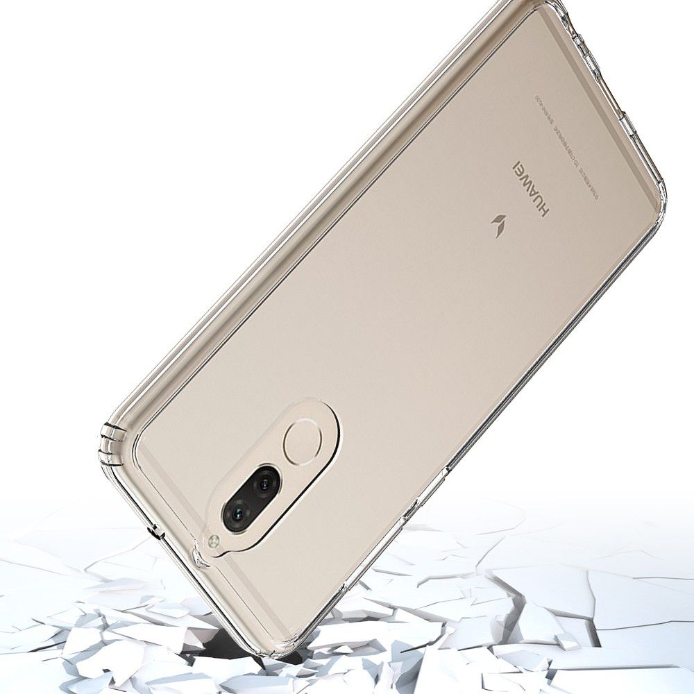 Huawei Mate 10 Lite Hoesje Armor Backcover Transparant afbeelding 7