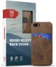 Rosso Select Apple iPhone SE /5 / 5s Hoesje Echt Leer Back Cover Bruin