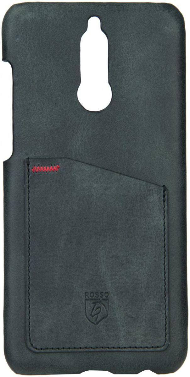 Rosso Select Huawei Mate 10 Lite Hoesje Echt Leer Back Cover Zwart afbeelding 11