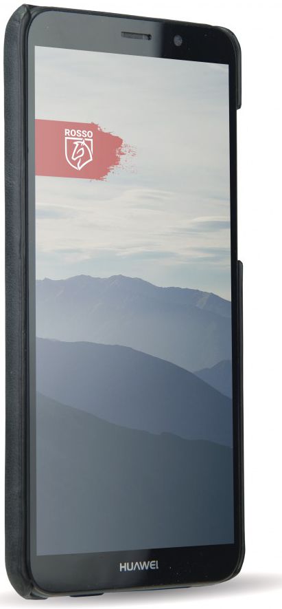 Rosso Select Huawei Mate 10 Lite Hoesje Echt Leer Back Cover Zwart afbeelding 9