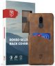 Rosso Select Huawei Mate 10 Lite Hoesje Echt Leer Back Cover Bruin