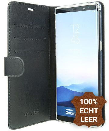 Valenta Classic Luxe Samsung Galaxy Note 8 Hoesje Leer Bookcase Zwart Hoesjes