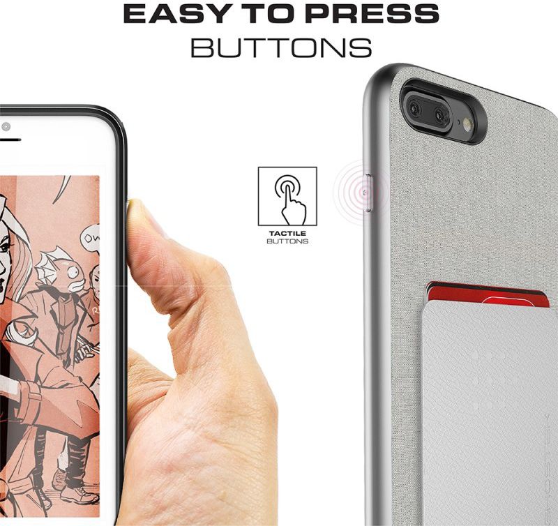 Ghostek Exec2 Hoesje Apple iPhone 8 Plus / 7 Plus Zwart afbeelding 7