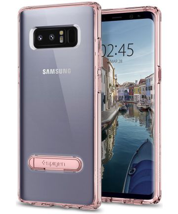 Spigen Ultra Hybrid S Samsung Galaxy Note 8 Crystal Pink Hoesjes