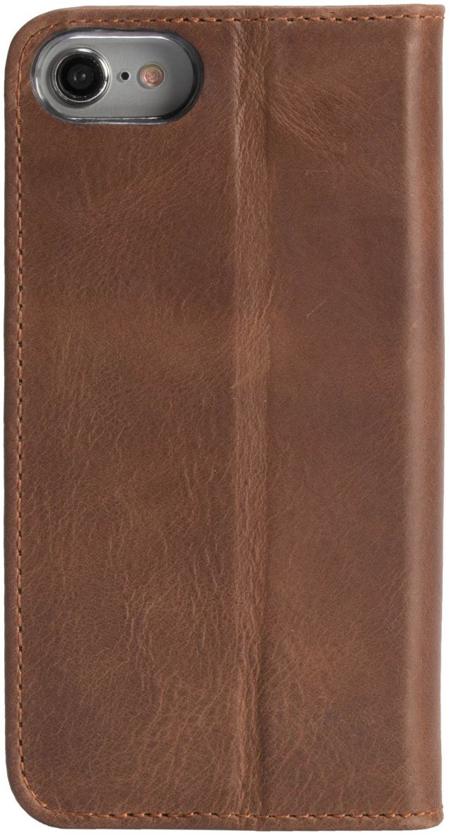 Krusell Sunne Portemonnee Hoesje Apple iPhone 8 Bruin afbeelding 4