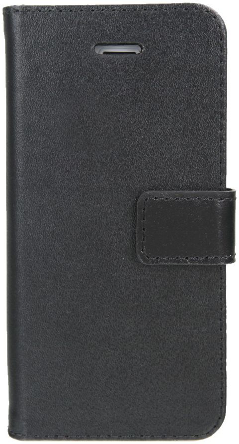 Valenta Booklet GelSkin Apple iPhone 5/5S/SE Echt Leren Hoesje Zwart afbeelding 5