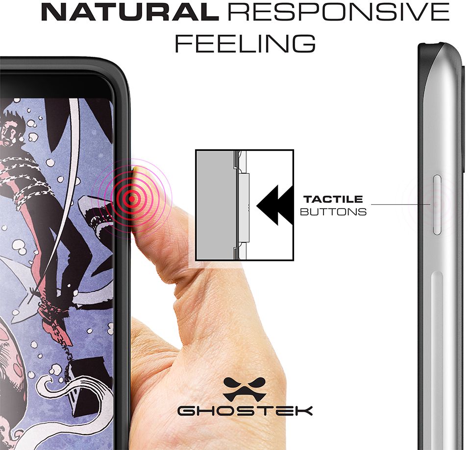Ghostek Atomic Slim Apple iPhone X Rood afbeelding 4