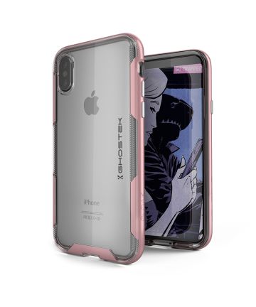 Ghostek Cloak 3 Hybride Hoesje Apple iPhone X Roze Hoesjes